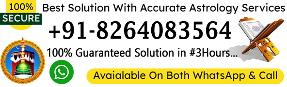 World Famous Astrologer Hazrat Ali Mohammed Ji +91-8264083564